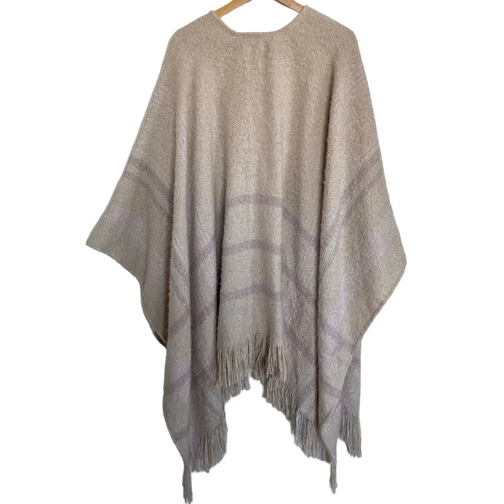 Free People Brighton Brushed Plaid Kimono